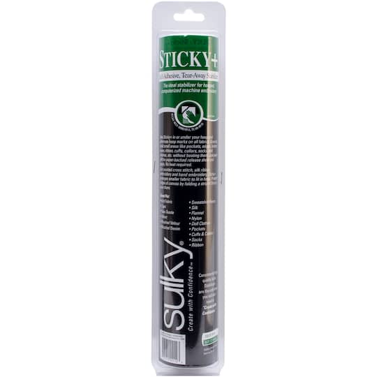 Sulky&#xAE; Sticky Tear-Away Stabilizer Roll, 12&#x22; x 6yd.